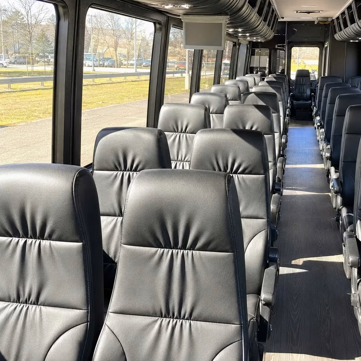 30 passenger minibus interior