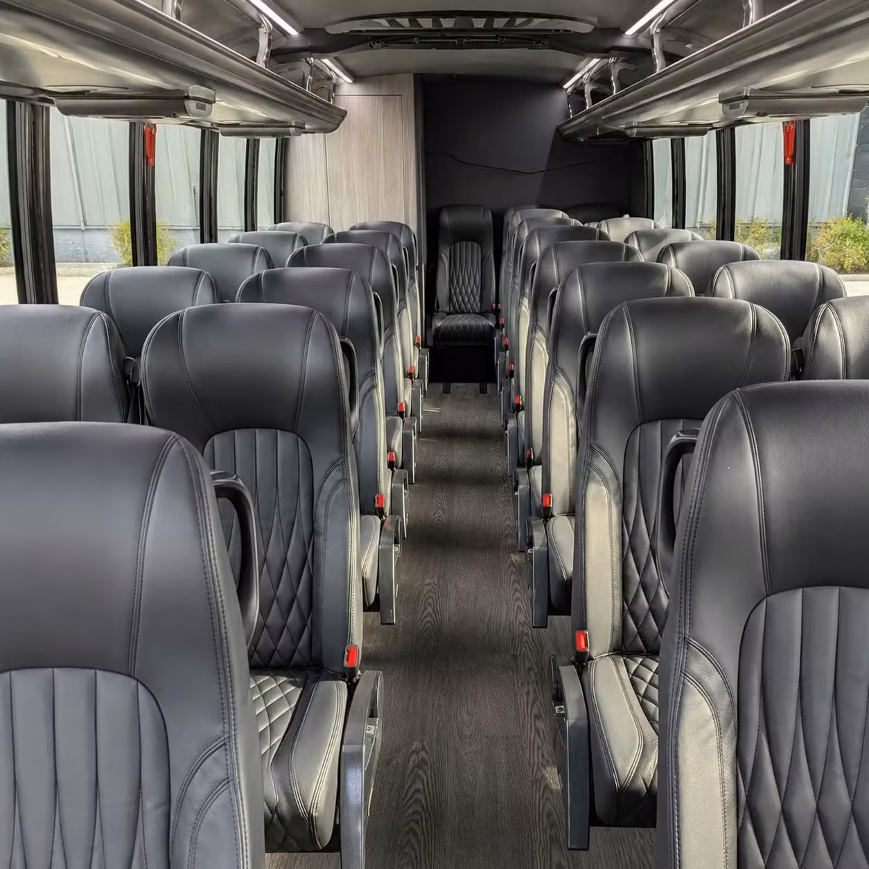35 passenger minibus interior