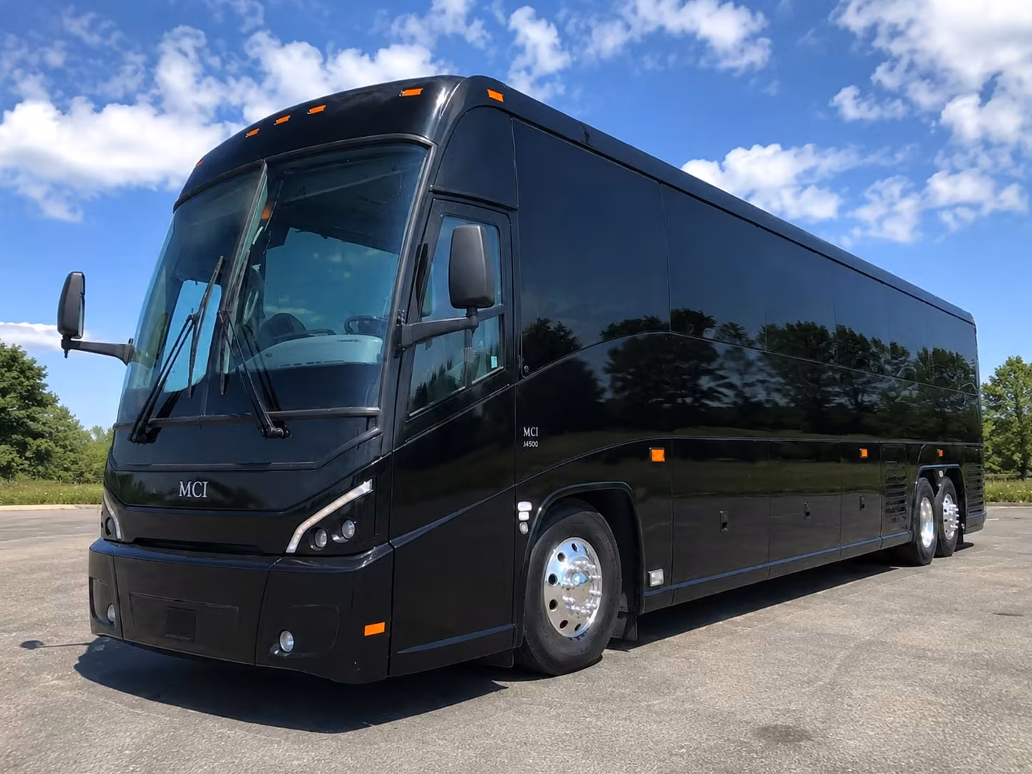 56 passenger charter bus